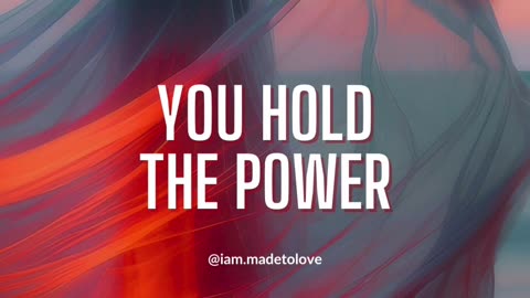 You Hold the Power | You Are the Medicine You Seek (Original Music)