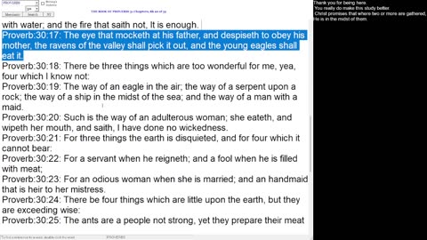 Proverbs 30