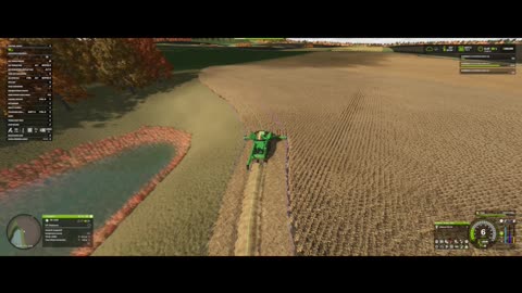 Autodrive and Courseplay farming on Dakota 4X