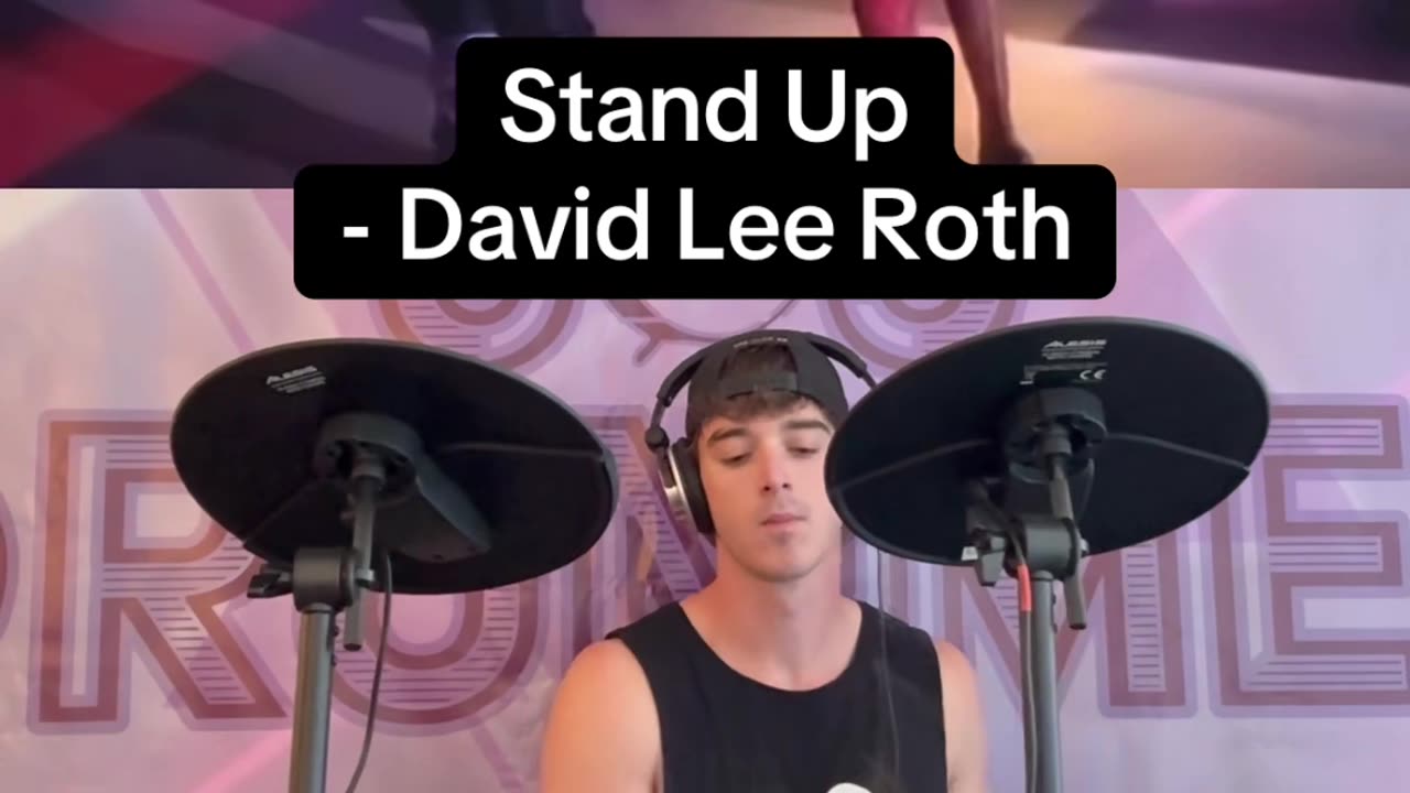 Stand Up - David Lee Roth Drum Cover