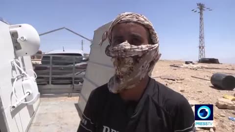 "Israeli settlers are harassing us to leave our land"