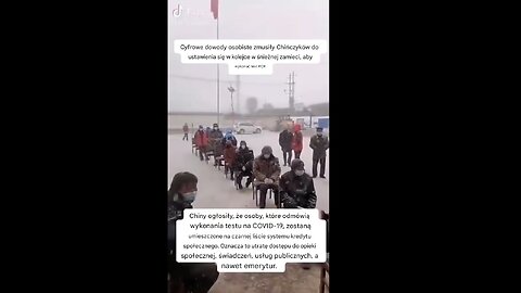 Chińczycy są zmuszani do testów PCR lub zostają odcięci od społeczeństwa.