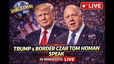 Trump border czar Tom Homan speaks in Minnesota #tomhoman #minnesota #usa #live