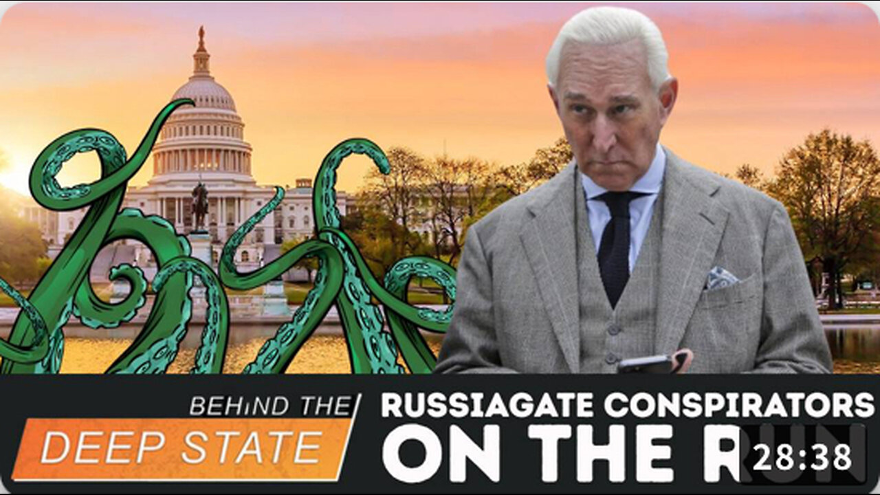 Video “Treasonous” Russiagate Conspirators on the Run, Says Roger Stone