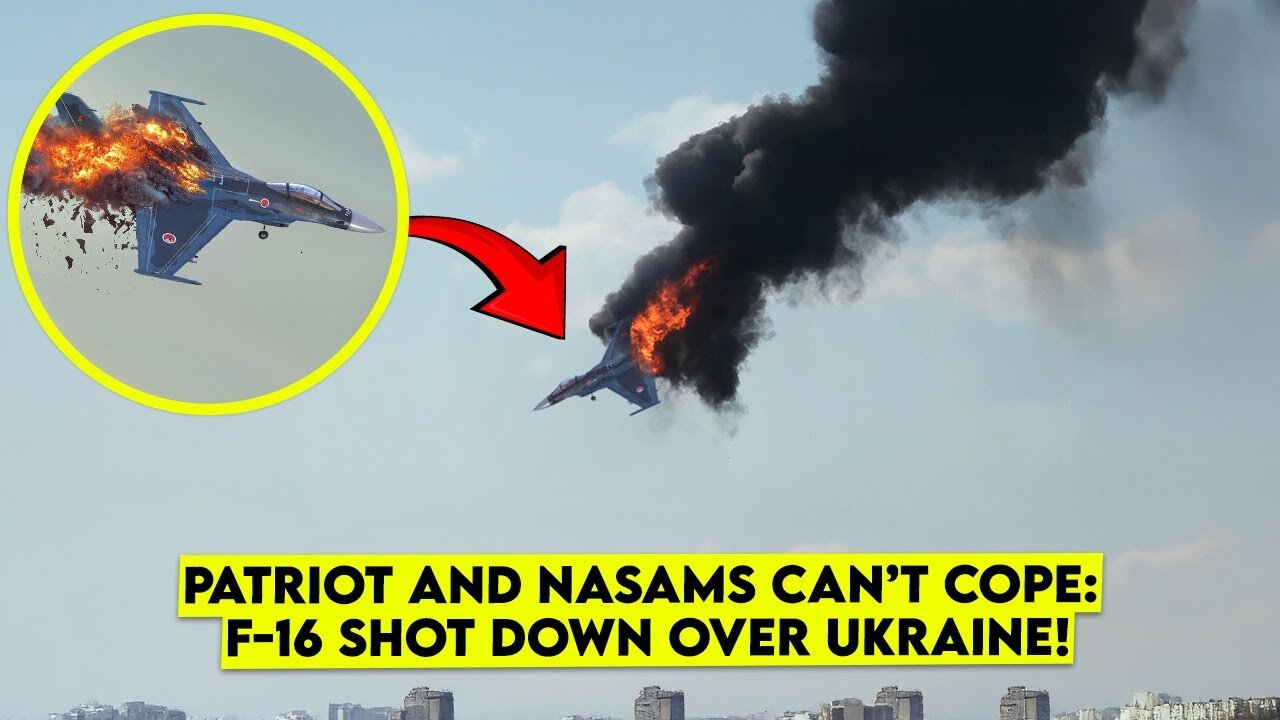 Another F-16 Shot Down! Russia Unleashes Massive Strike on Ukraine