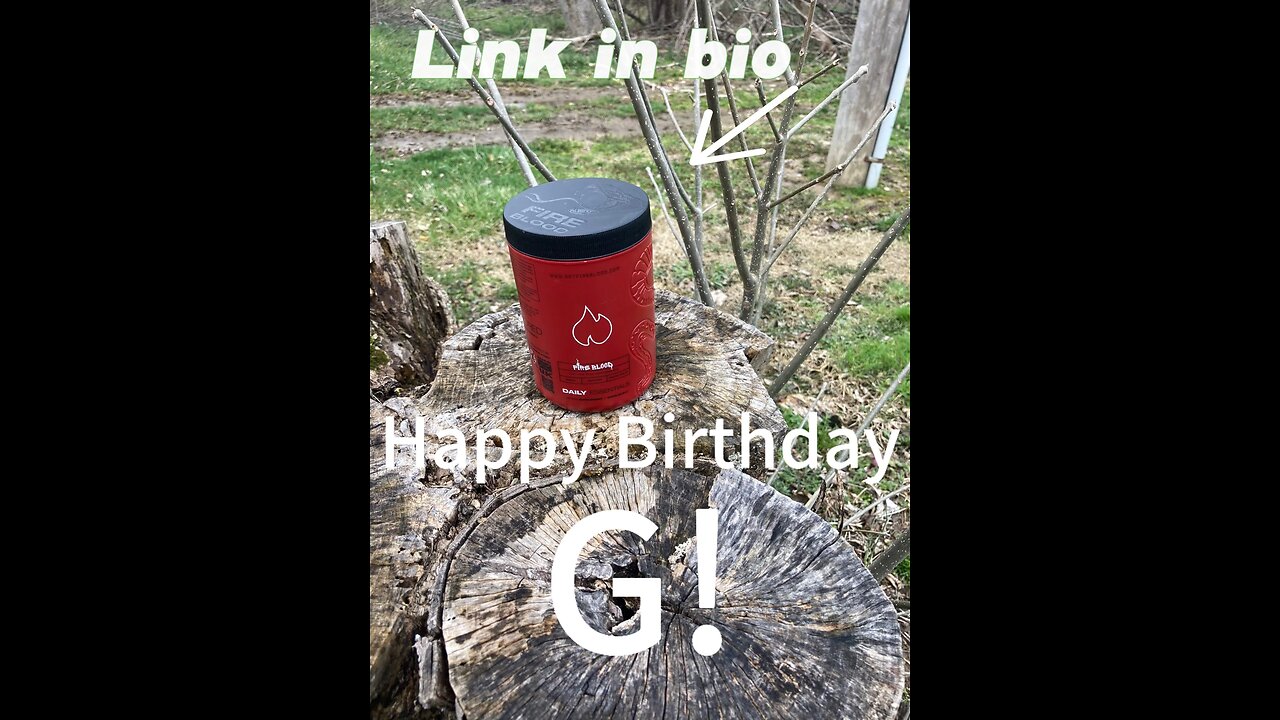 Day 71/100 happy birthday G! #FIREBLOOD