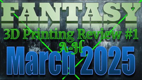 March 2025 SCIFI/GRIMDARK STL Miniatures Review #1: Patreon & Tribes