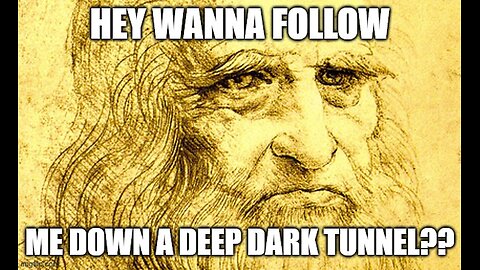 Da Vinci Sketch Leads to Secret Tunnels