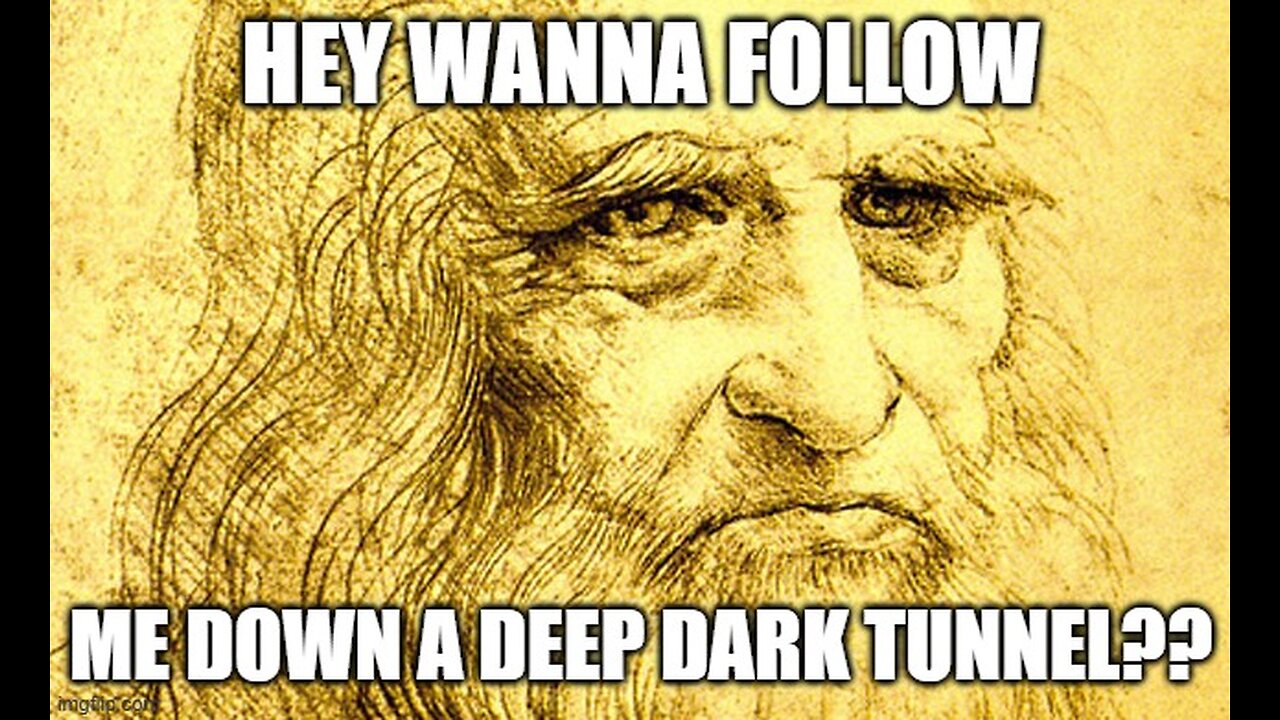 Da Vinci Sketch Leads to Secret Tunnels