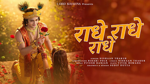 “राधे राधे राधे” : Radhe Radhe Radhe | Nishaan Thakur | किशोरी जी और राधे का प्यारा भजन! 🌿