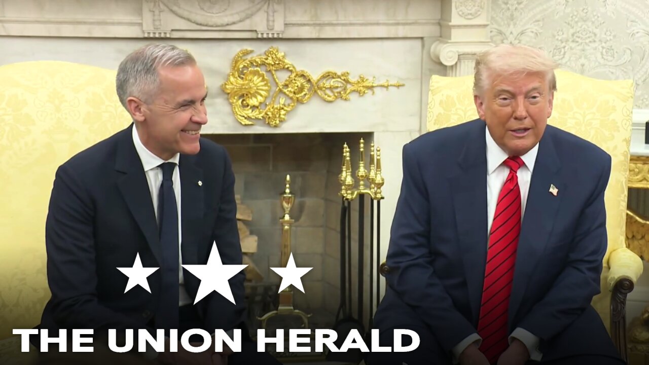 President Trump Meets with the Canadian Prime Minister Carney