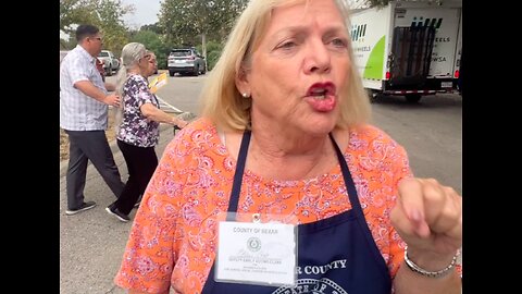 RUDE election judge at this precinct told a poll worker to “Get him out of here”