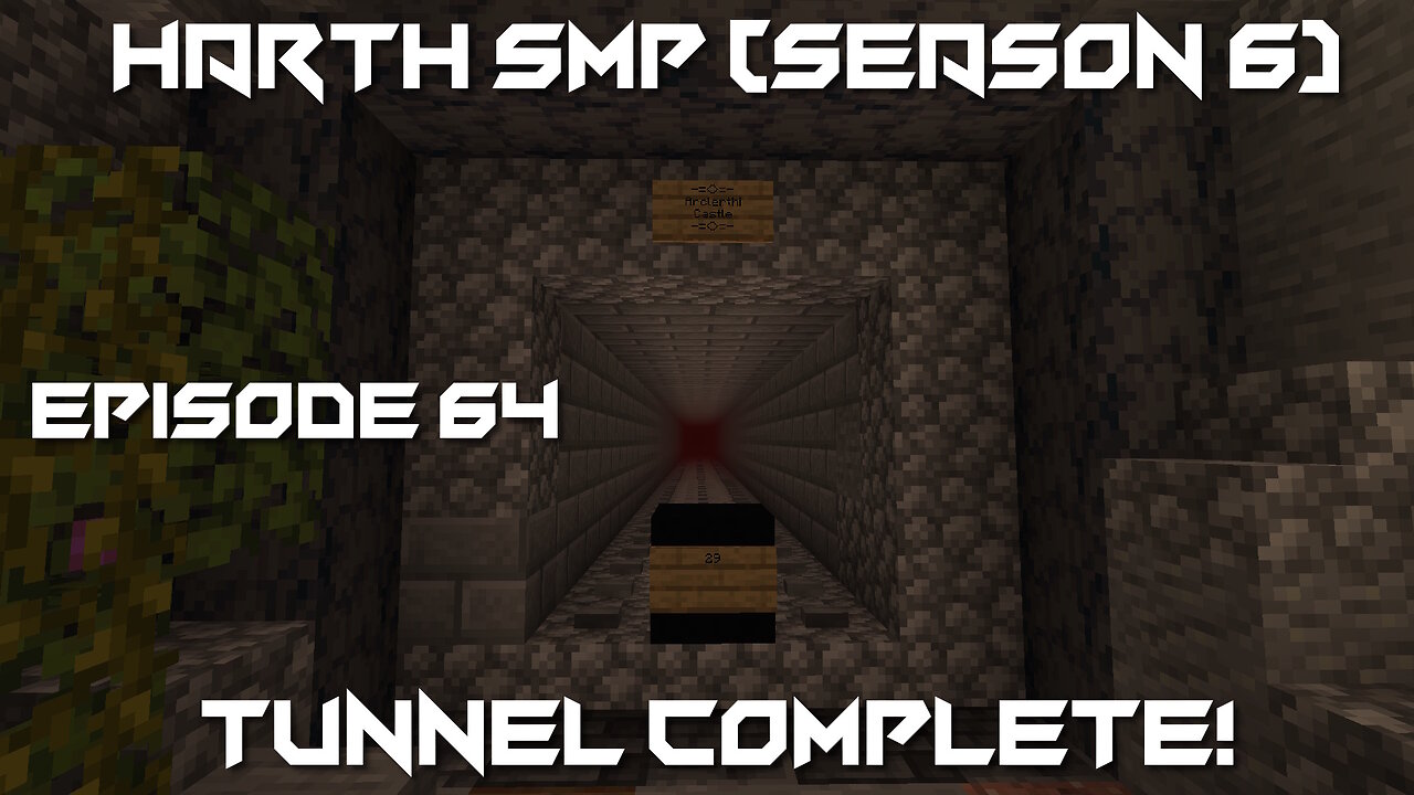 Tunnel Complete! - Minecraft Harth SMP #64 (Season 6)