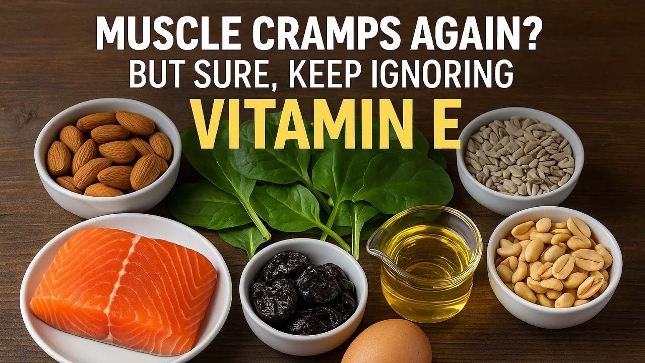 Leg Spasms Persist? Stop Overlooking Vitamin E’s Relief Powers! L02