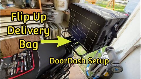 DoorDash Setup On A Scooter (Vitacci Tank 200)
