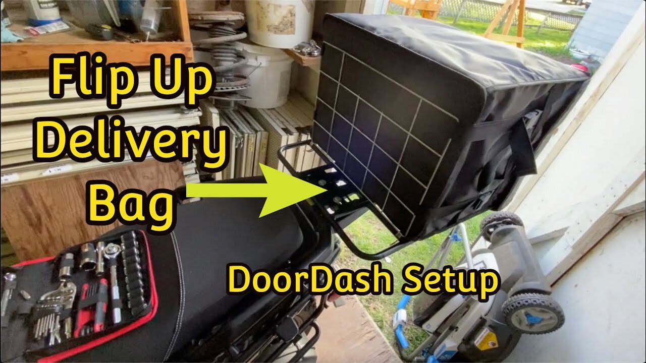 DoorDash Setup On A Scooter (Vitacci Tank 200)