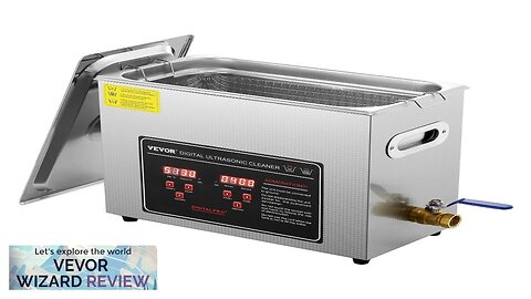 VEVOR Ultrasonic Cleaner with Digital Timer & Heater Professional Ultra Sonic Jewelry Review