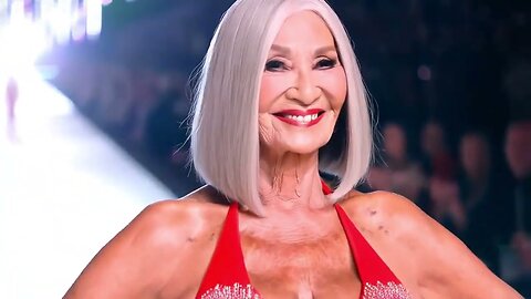 Mature Bikini Fashion Show 💕 👙 Natural Older Women over 65
