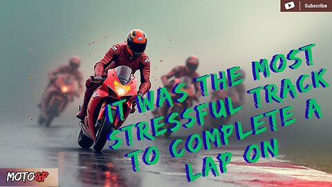 IT WAS SO STREESFUL COMPLETING A LAP ON THAT TRACK | MOTOGP ACADEMY | PLAYSTATION