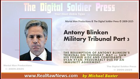 Antony Blinken Military Tribunal Part 3