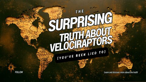 The SURPRISING Truth About Velociraptors (You’ve Been Lied To)