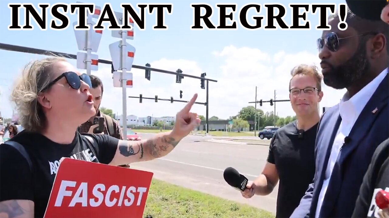 BIG MISTAKE! Leftist CONFRONTS Byron Donalds! IT BACKFIRES!