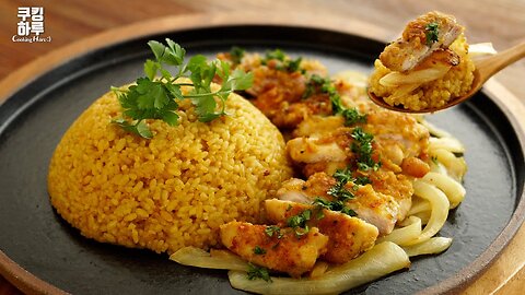 When Crispy Chicken Meets Curry!! Amazingly Tasty! A Revolution in Chicken Curry!