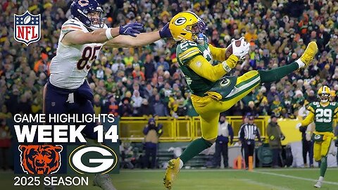 Chicago Bears vs Green Bay Packers week 14 game highlights