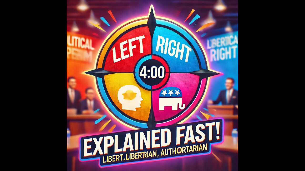 The political Spectrum Explained in Four minutes.