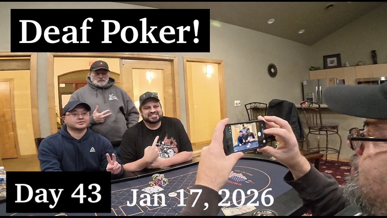 Deaf Poker! | H3 & Apey