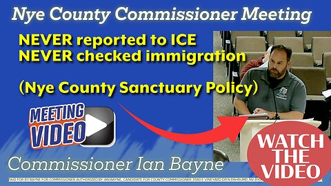 Commissioners listen to Sanctuary Proposal (and PASS it)
