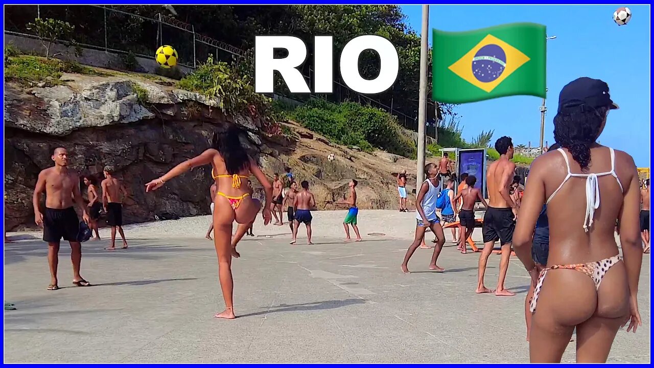 Exotic Experience 🇧🇷 IPANEMA 🏖 Rio de Janeiro 🟣 4K WALK