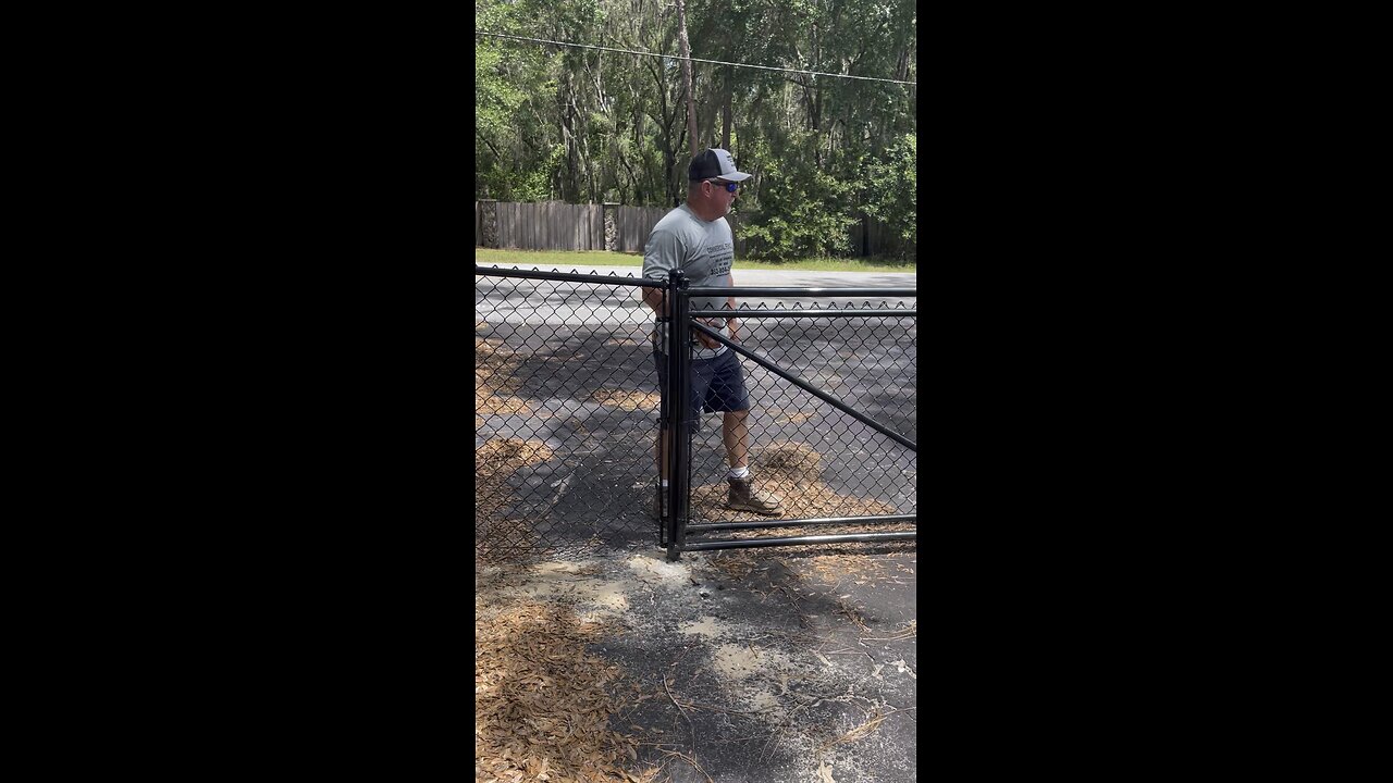 my new gate