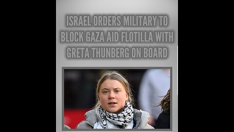 GRETA THUNBERG, Gaza SPECIAL Broadcast