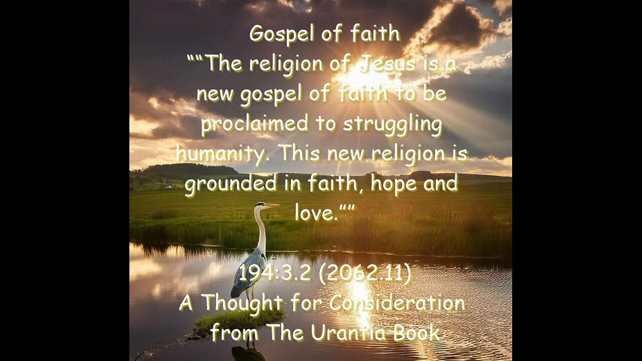 Gospel of Faith