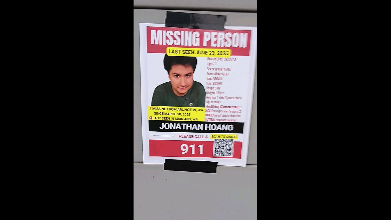 HELP FIND JONATHAN HOANG 🙏