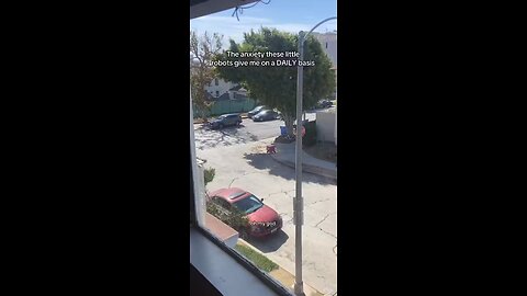 Leftist in Los Angeles fully freaks out over a food and groceries delivery robot named Coco