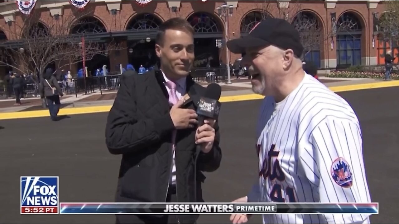 Mets fans tell Johnny if Tariffs were a home run