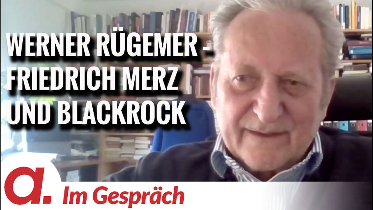 Im Gespräch: Werner Rügemer (Friedrich Merz und BlackRock)