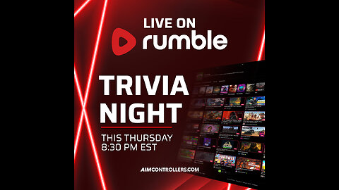 TRIVIA NIGHT!! WIN CUSTOM CONTROLLERS!!
