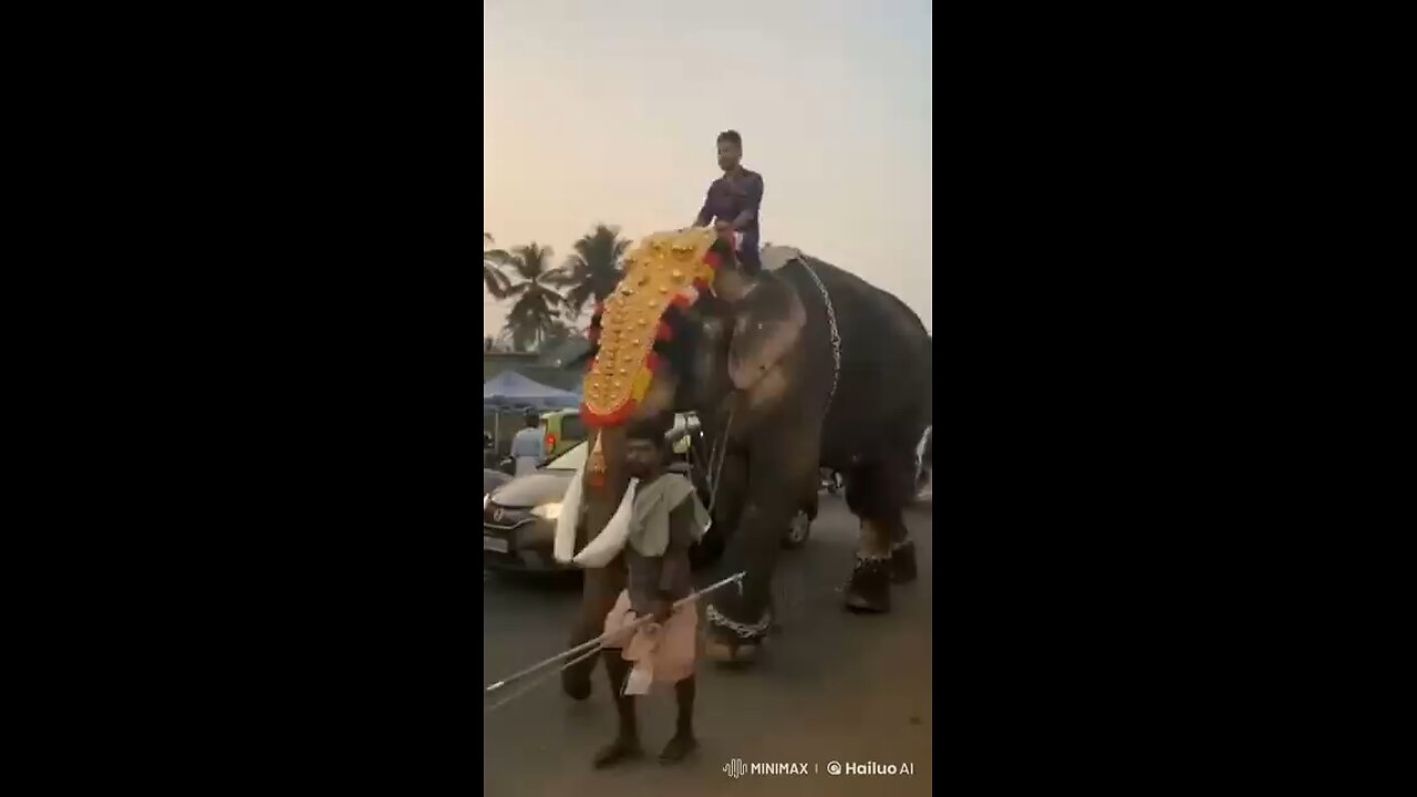 Elephant attack