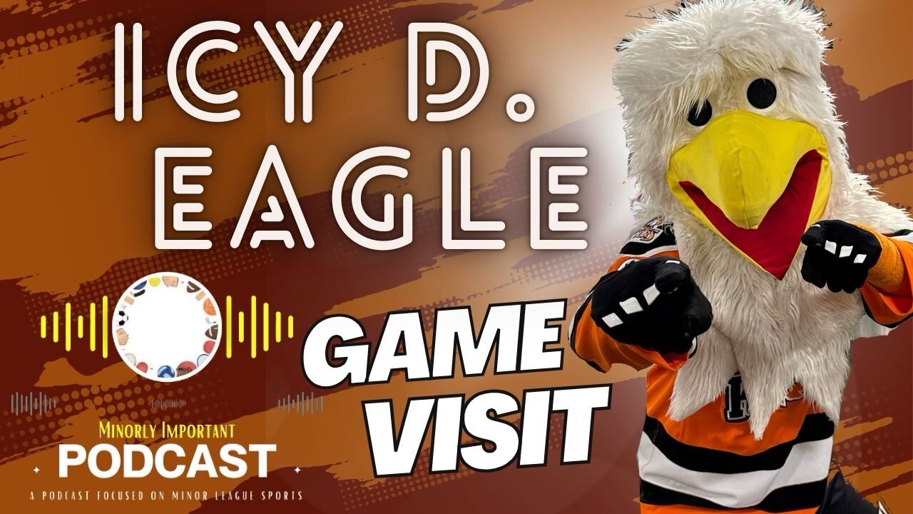 Icy D. Eagle game visit!