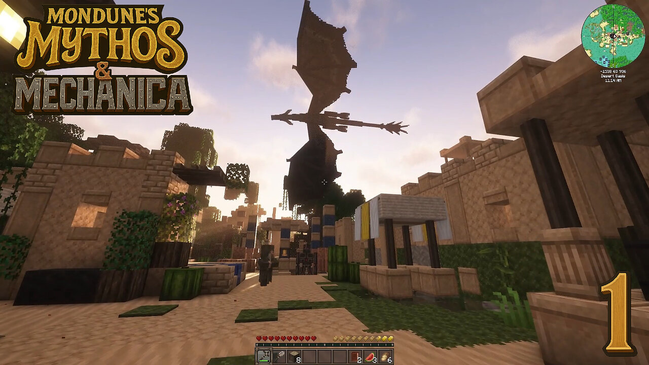 A Brave New World | Let's Play Minecraft Mythos and Mechanica EP 1