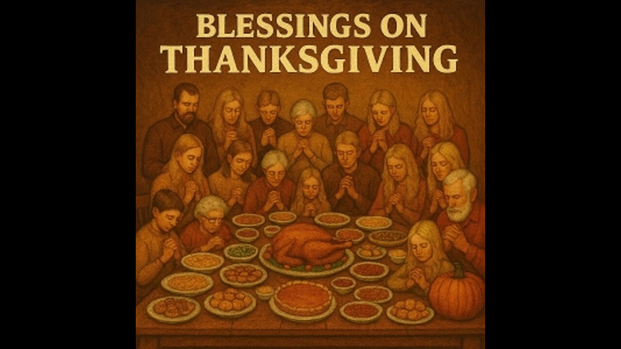 "Blessings on Thanksgiving Day" - Lyric Factory (2025) - SONG VIDEO
