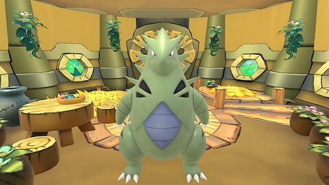 You're Tyranitar ! First Person Mirror POV Post Transformation Pokemon Mystery Dungeon Animation