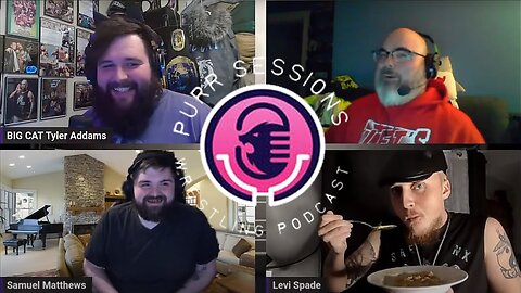 Purr Sessions #1 (Limitless Wrestling, WWE Draft + More) W/ Samuel Matthews, Dylan Nix & Levi Spade