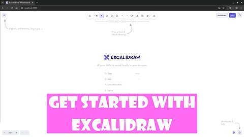 Unlock Your Creativity with Excalidraw: A Free Open-Source Virtual Whiteboard!