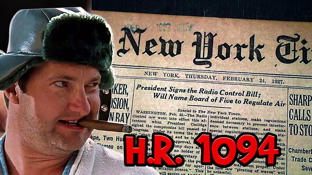 Amateur Radio Preparedness Act Reintroduced (again...) H.R. 1094