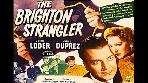 THE BRIGHTON STRANGLER 1945 Actor Takes Persona of Fictional Killer he Portrayed FULL MOVIE in HD