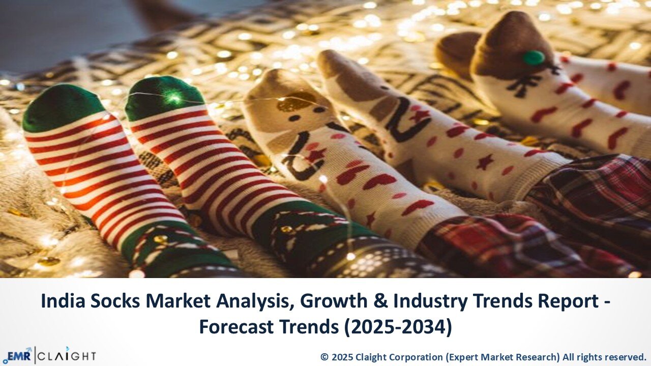 ndia Socks Market Forecast to 2034 | CAGR, Demand & Opportunities